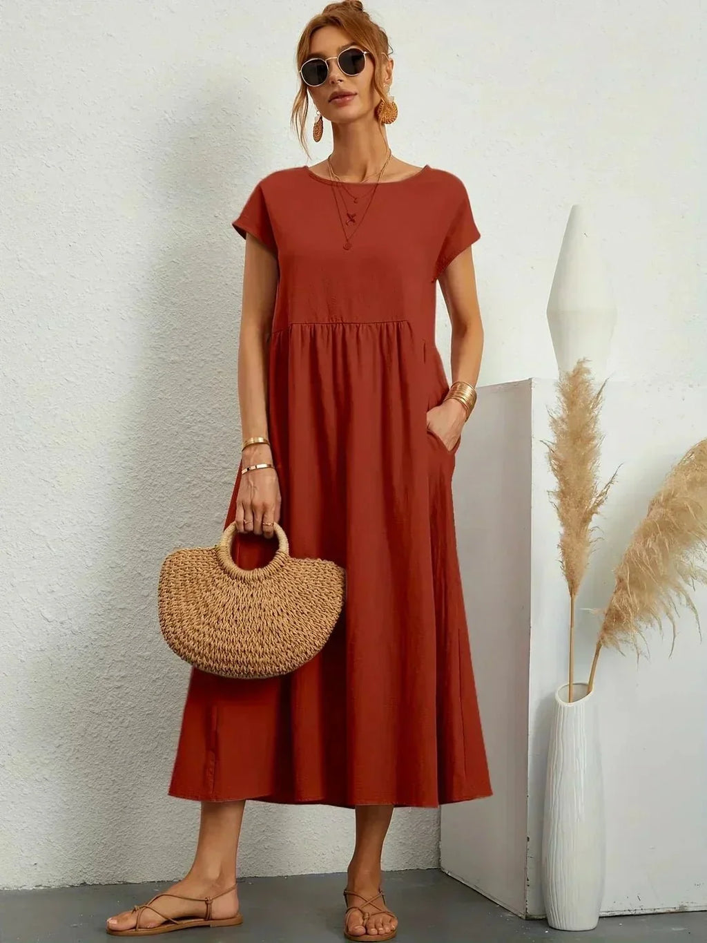 Nataly | Abito midi casual